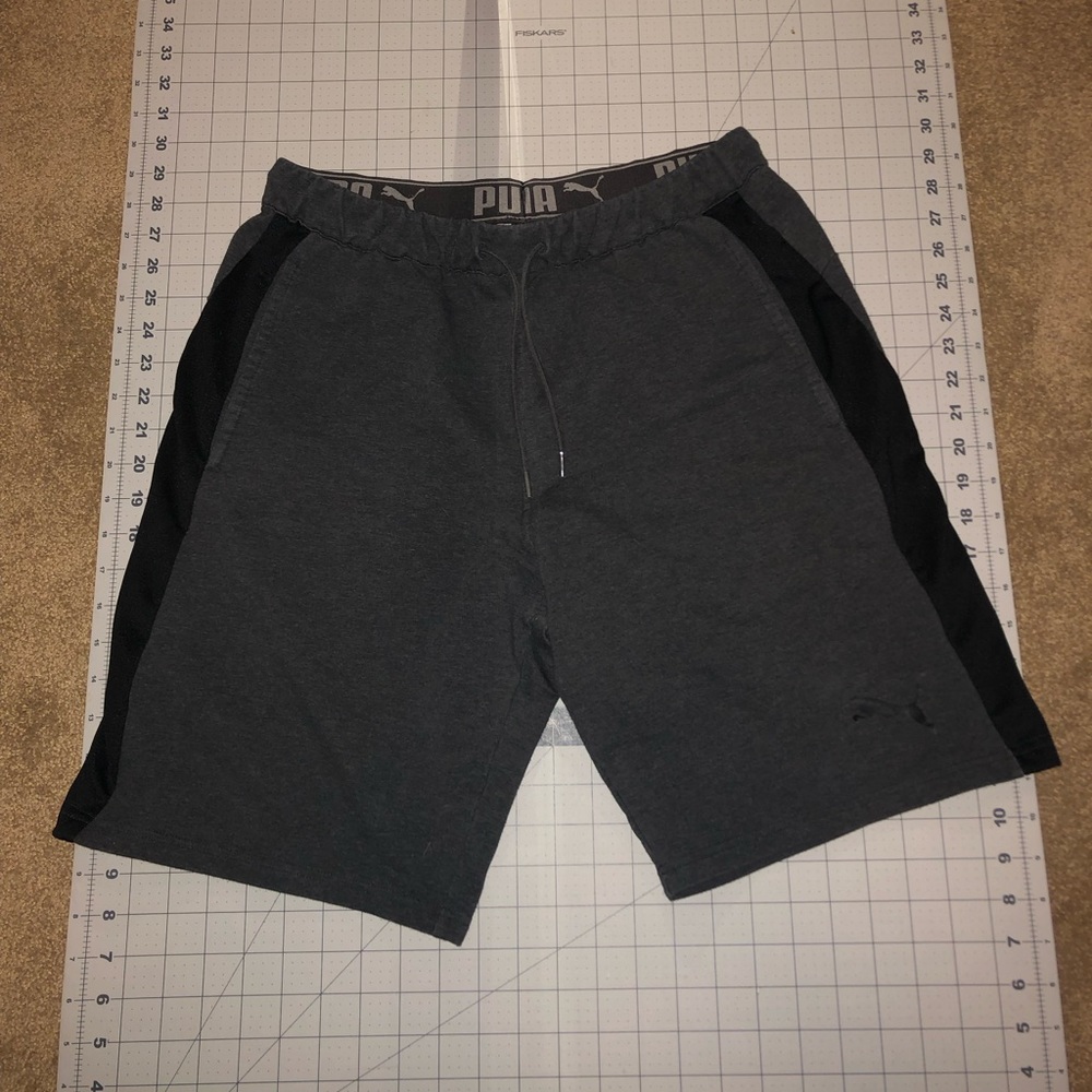 Puma. Size medium. Gray. Shorts.